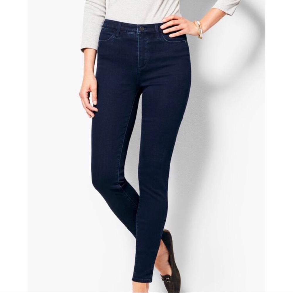 Talbots Petite Rinse Wash High-Rise Jegging
